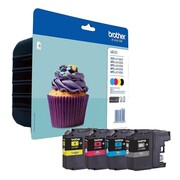 BROTHER Tusz LC123VALBP, Zestaw CMYBk - zdjęcie 1