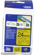 Taśma Brother TZe-651 Czarny na Żółtym do drukarek (Oryginalna) [24mm x 8m]