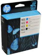 Zestaw tuszy HP 903 / 6ZC73AE CMYK do drukarek (Oryginalny) 4-Pak