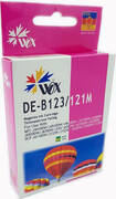Tusz WOX-B123MN Magenta do drukarek Brother (Zamiennik Brother LC123M) [15ml] - z chipem