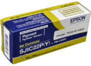 Tusz Epson SJIC22P(Y) Yellow do drukarek (Oryginalny) [32.5ml]