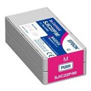 Tusz Epson SJIC22P(M) Magenta do drukarek (Oryginalny) [32.5ml]