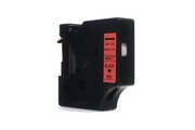 Taśma Dymo D1 Czarny na Czerwonym 9mm x 7m LM100 , LM120, LM150, LM160, LM200, LM210, LM210D, LM220, LM260, LM260P, LM260D, LM280, LM300, LM350, LM36
