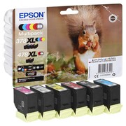 Zestaw tuszy Epson 378XL / T379D CMYK+G do drukarek (Oryginalny) 6-PAK