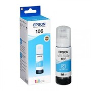 Tusz Epson 106 / C13T00R240 Cyan do drukarek (Oryginalny) [70ml]