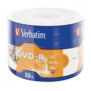 Płyty Verbatim Data Life iDVD-R - 4.7GB - x16 - 50 szt. - Do nadruku