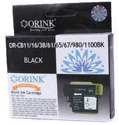 Tusz CB11/980/985/1100BK-OR Czarny do drukarek Brother (Zamiennik LC980BK) [28ml]