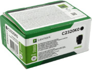 Toner Lexmark C2320K0 Czarny do drukarek (Oryginalny) [1k]