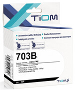 Tusz Ti-H703BK Czarny do drukarek HP (Zamienik HP 703 / CD887AE)