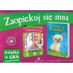 Zestaw Zaopiekuj się mną (książka Kto pokocha Psotkę? + gra Salon piękności)