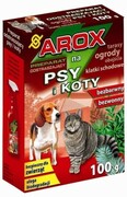 Preparat odstraszający psy koty Arox 100g