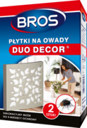 Płytka do zwalczania owadów Bros Duo-Decor 2szt