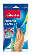 Rękawice Vileda Comfort Care z kremem L