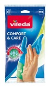 Rękawice Vileda Comfort Care z kremem M