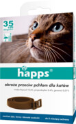Happs obroża przeciw pchłom dla kotów 8 mcy