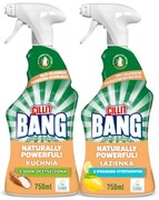 Cillit Bang Naturally Powerful - zestaw spray do kuchni i łazienki 1500 ml
