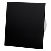 Komplet Wentylator dRim 125 TS Panel Plexi Czarny Mat airRoxy