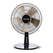 Wentylator biurkowy czarno-złoty 35 cm 40W – styl, wydajność i cicha praca Eurolamp