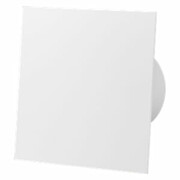Komplet Wentylator dRim 100 S Panel Plexi Biały Połysk airRoxy