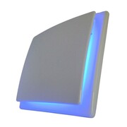 Turbowentylator łazienkowy MMOK 100 LED Biały Połysk Oświetlenie Led Blue MMotors
