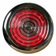 Wentylator łazienkowy z oświetleniem led LUX Light Red 100 chrom MMotors