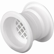 Tuleja wentylacyjna drzwiowa do otworów 40mm biała komplet 6 sztuk airRoxy