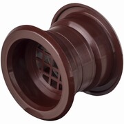 Tuleja wentylacyjna drzwiowa do otworów 40mm brąz komplet 6 sztuk airRoxy