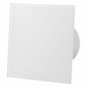 Komplet Wentylator dRim 100 HS Panel Szklany Biały Mat airRoxy