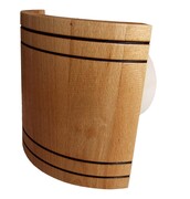 Wentylator do sauny MMS 100 półokrągły drewniany front MMotors