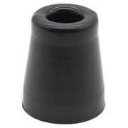 Odbojnik drzwiowy podłogowy czarny wysokość 80 mm airRoxy