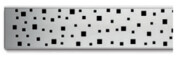 Odpływ liniowy 450 S1 SQUARE mat Chudej