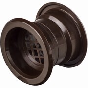 Tuleja wentylacyjna drzwiowa do otworów 40mm złota komplet 6 sztuk airRoxy