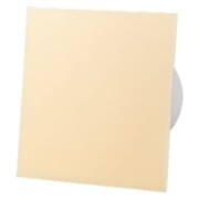 Komplet Wentylator dRim 125 TS Panel Plexi Beżowy Połysk airRoxy