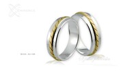 Obrączki ślubne - wzór Au-198
