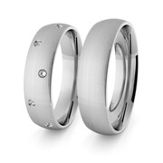 Obrączki srebrne klasyczne 5 mm - 85