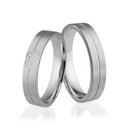 Obrączki srebrne - wzór Ag-199