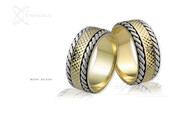 Obrączki ślubne - wzór Au-234