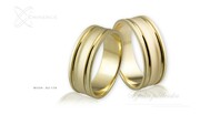 Obrączki ślubne - wzór Au-174