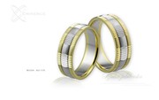 Obrączki ślubne - wzór Au-115
