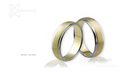 Obrączki ślubne - wzór Au-429