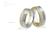 Obrączki ślubne - wzór Au-721