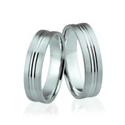 Obrączki srebrne - wzór Ag-173