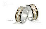 Obrączki ślubne - wzór Au-231