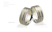 Obrączki ślubne - wzór Au-131