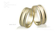 Obrączki ślubne - wzór Au-171