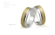 Obrączki ślubne - wzór Au-157