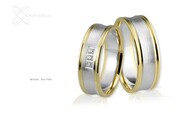 Obrączki ślubne - wzór Au-759