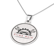 Zawieszka srebrna z Twoim Logo