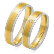 Obrączki ślubne Złoty Skorpion – wzór Au-OE86