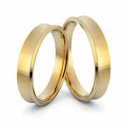 Obrączki ślubne klasyczne wklęsłe 4 mm